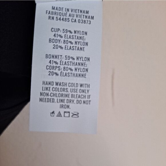 Aerie Smoothez Black Mesh Unlined Bralette Size XS - Picture 7 of 7